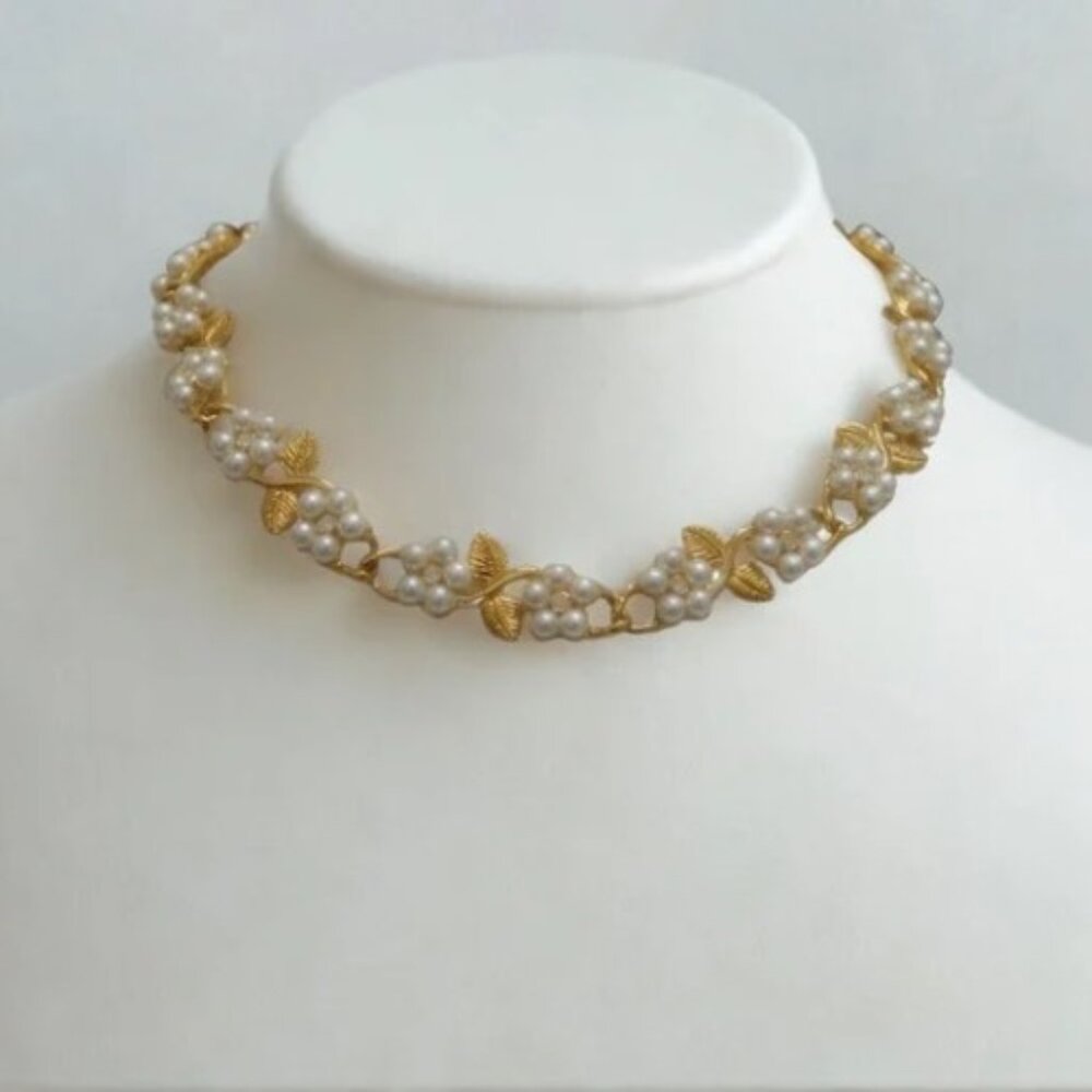 Nina Ricci Jewellery Set, Necklace, Bracelet, Clip Earrings
